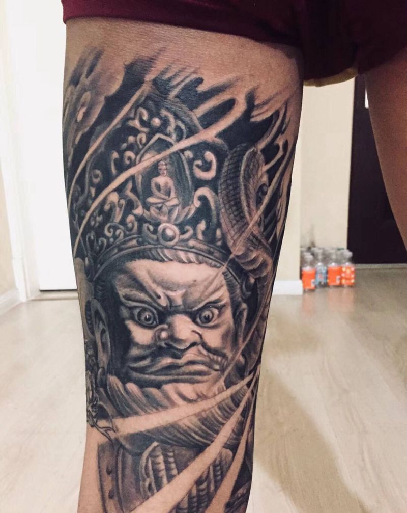 四大天王纹身图片