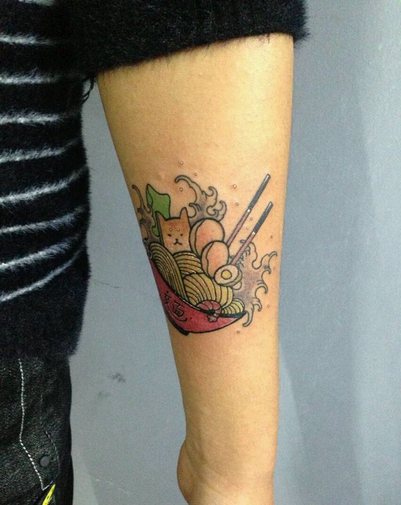 味增面纹身图片