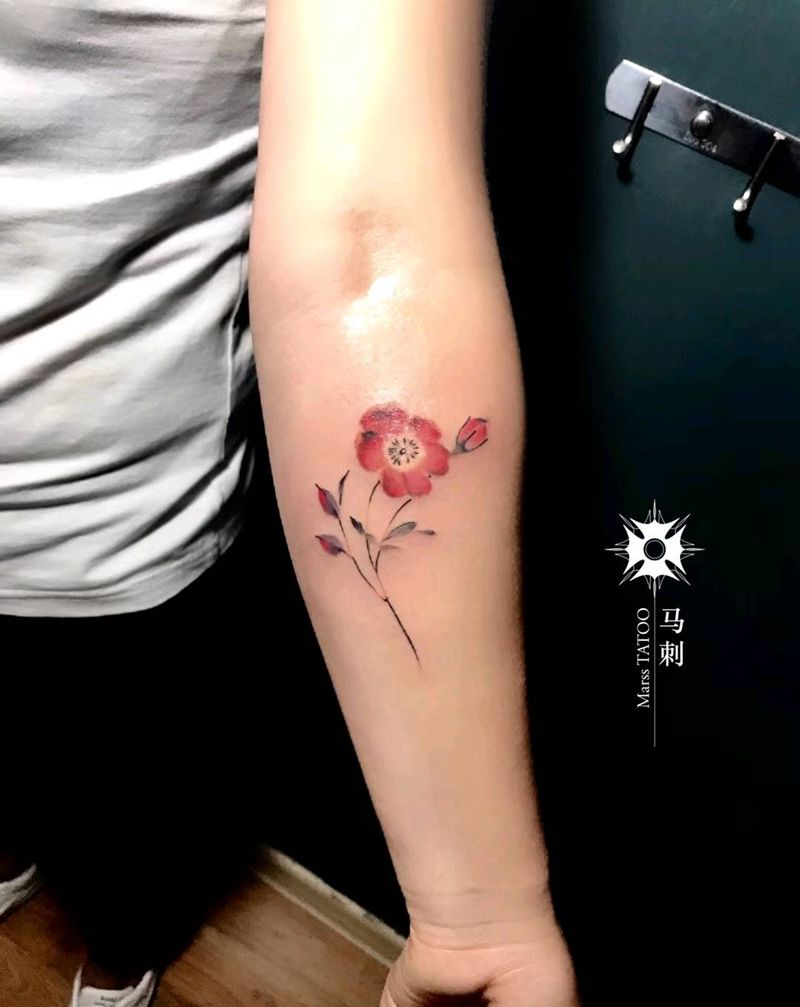 小清新纹身图片