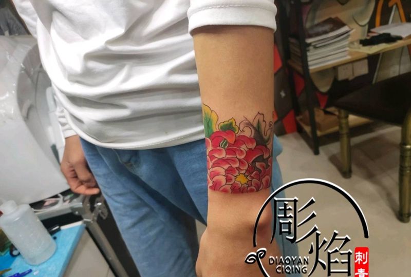 臂环纹身图片_老传统纹身图案