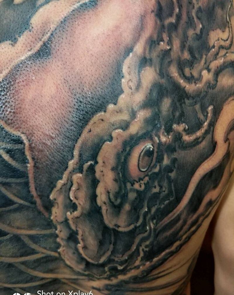 大⑤纹身图片_背部传统原创成品纹身图案