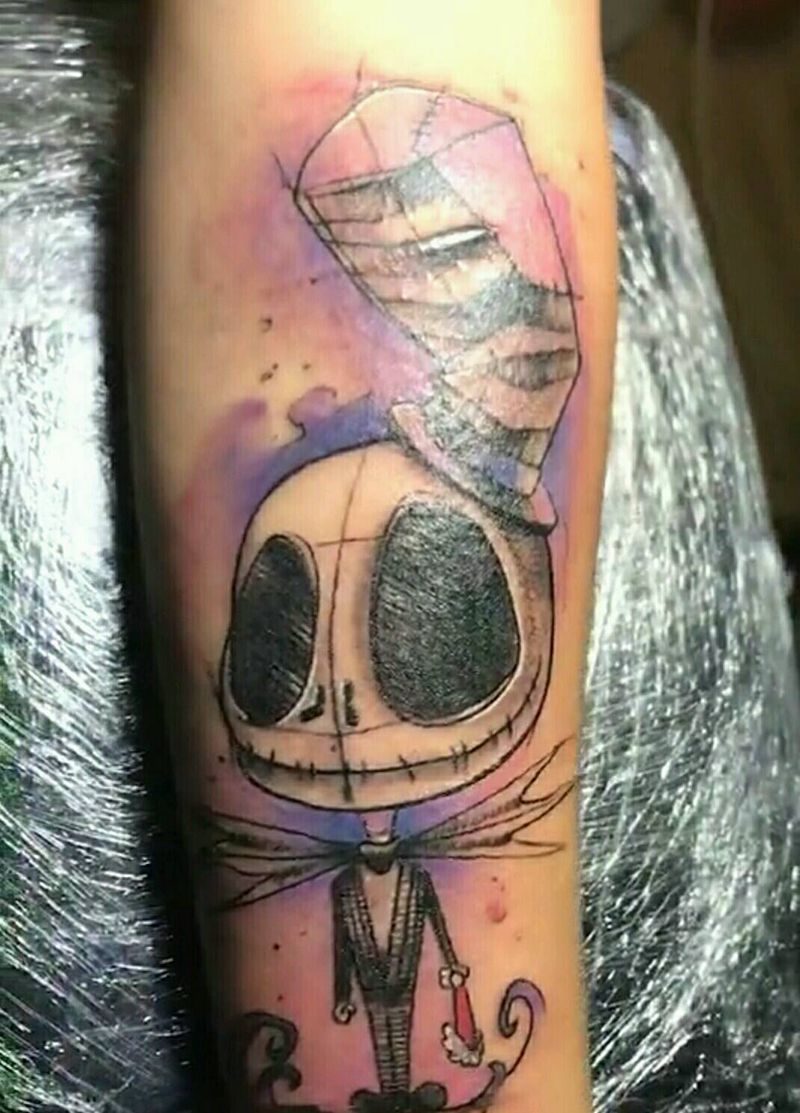 前日作品纹身图片_手臂清新纹身图案