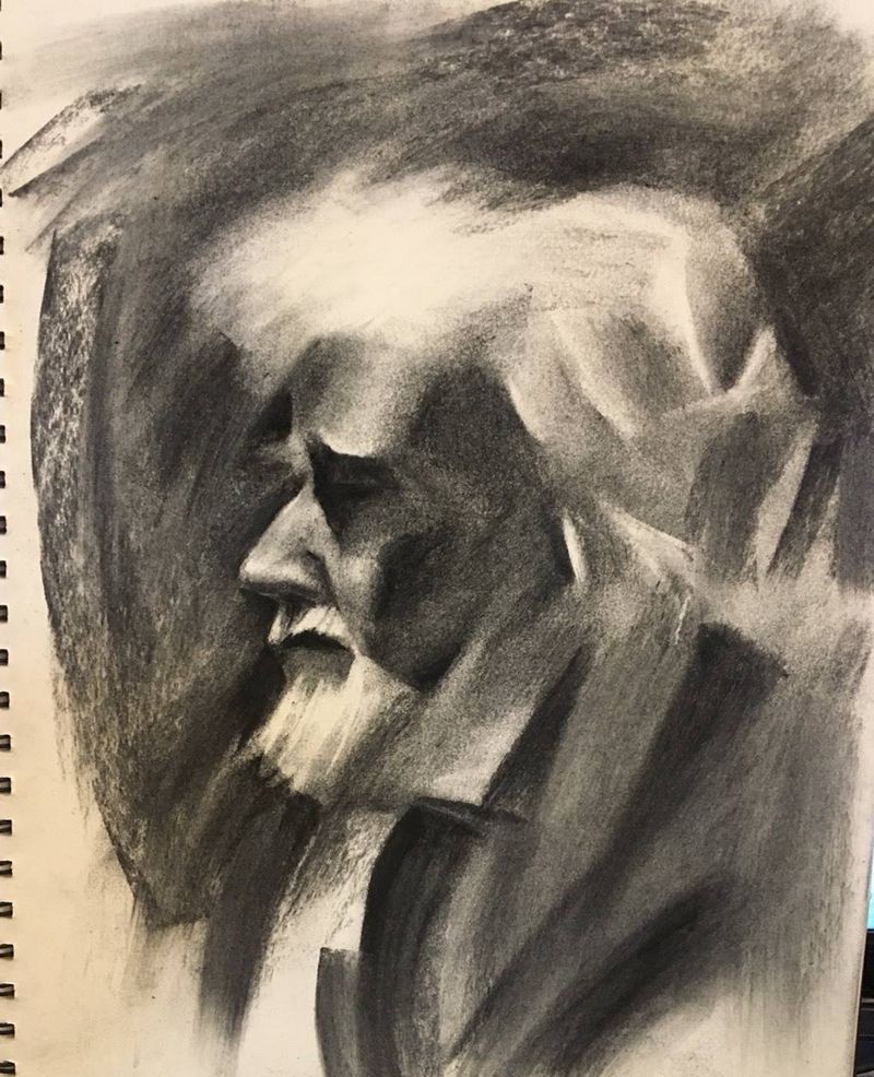 木炭的力量！纹身图片