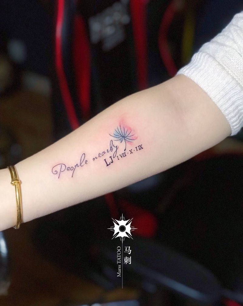 小清新纹身图片