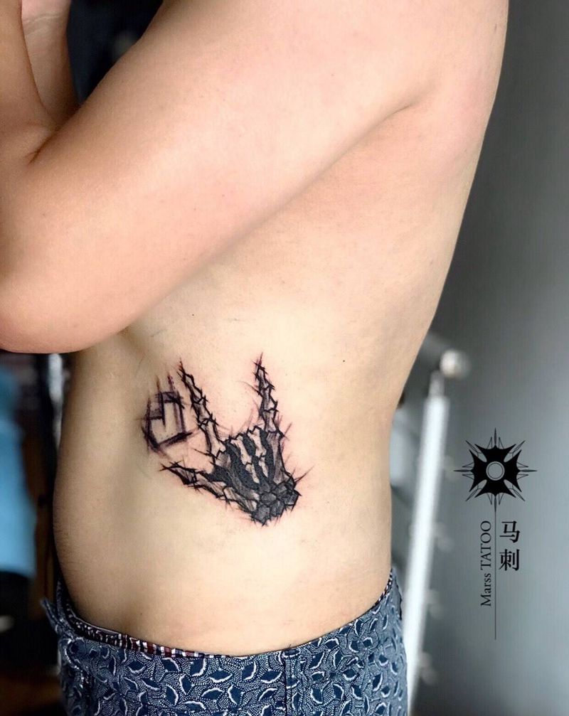 Love and Fuck纹身图片