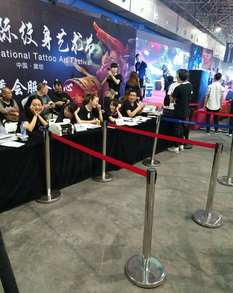2017年廊坊国际纹身所获荣誉纹身图片