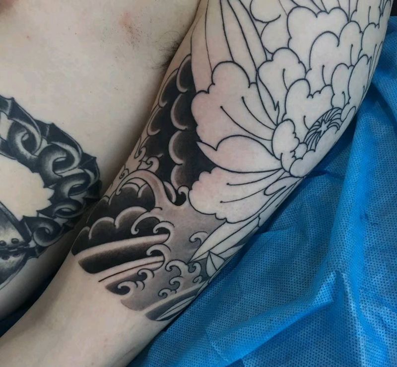 日式纹身图片_手臂纹身图案