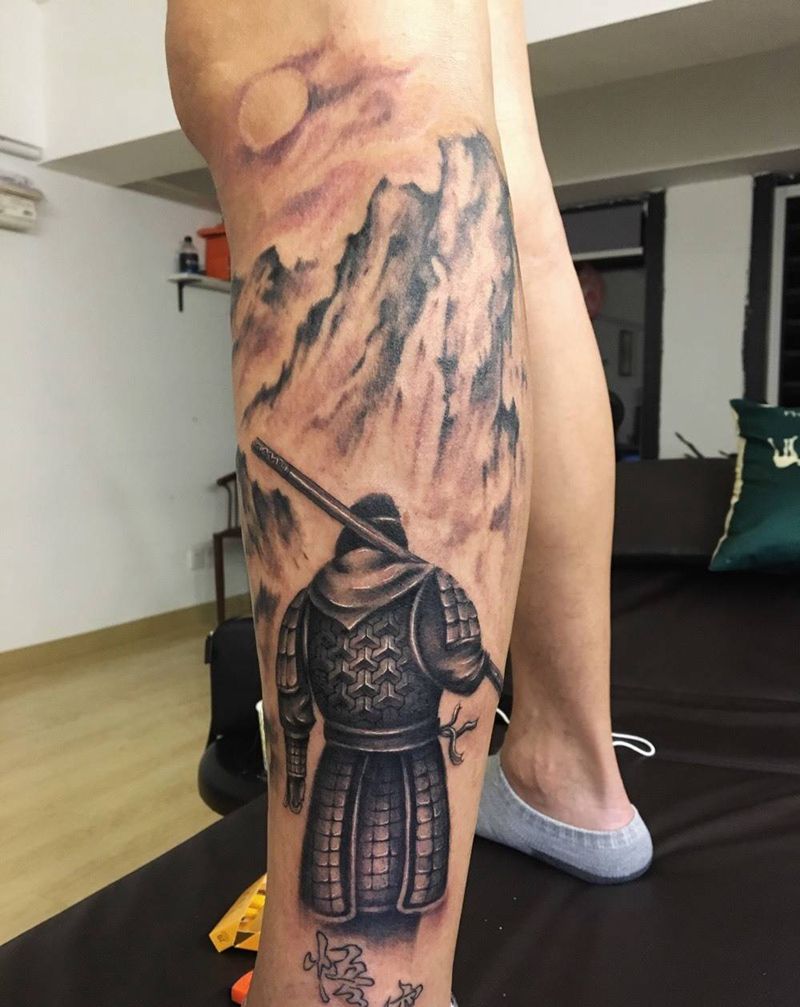 至尊宝纹身图片