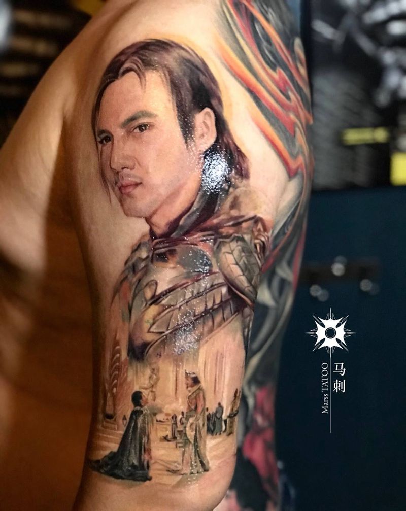 权力之眼—守护纹身图片