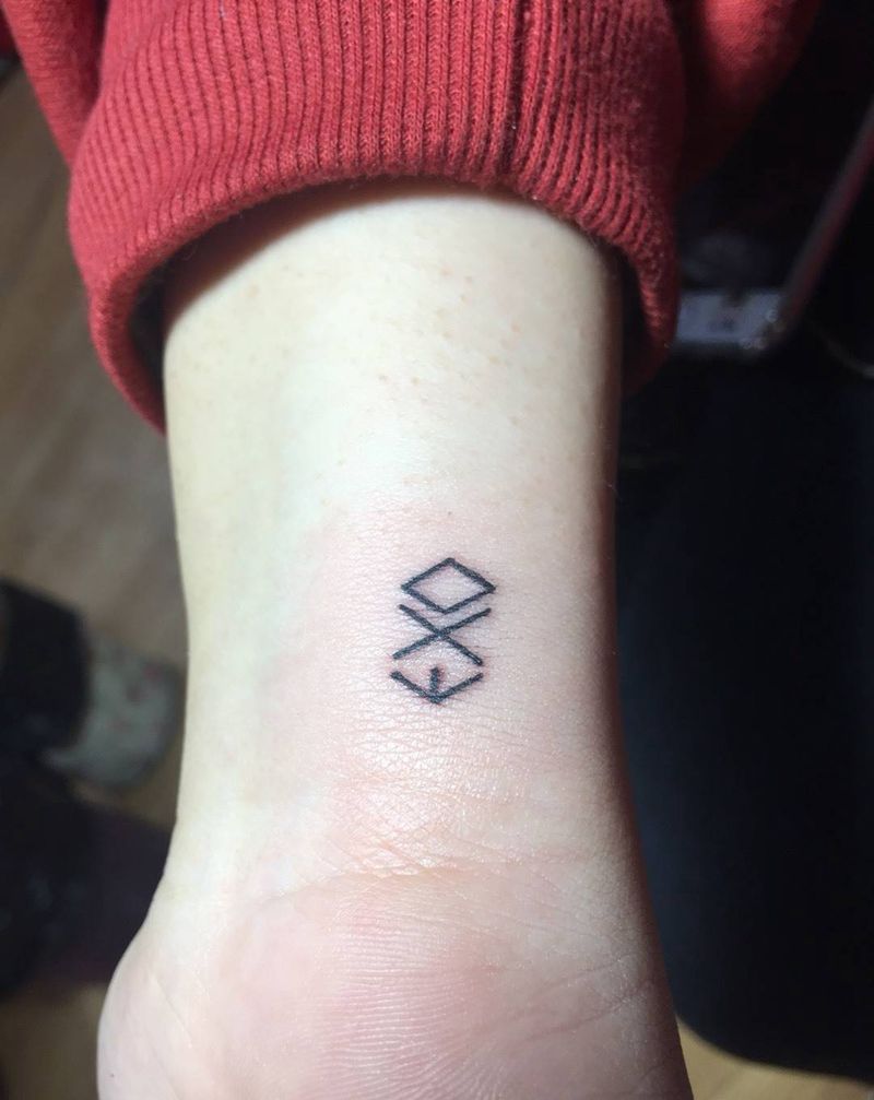 字母纹身图片