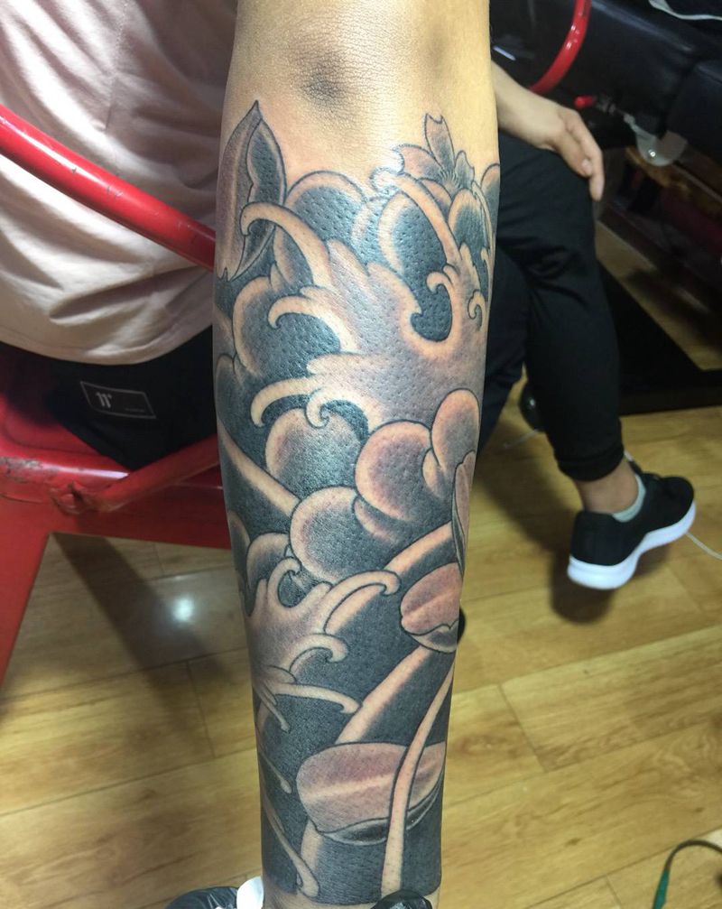 包小臂纹身图片