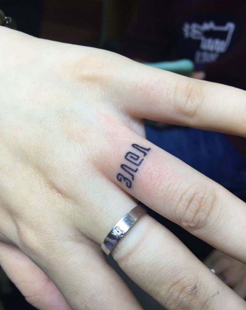 情侣二纹身图片