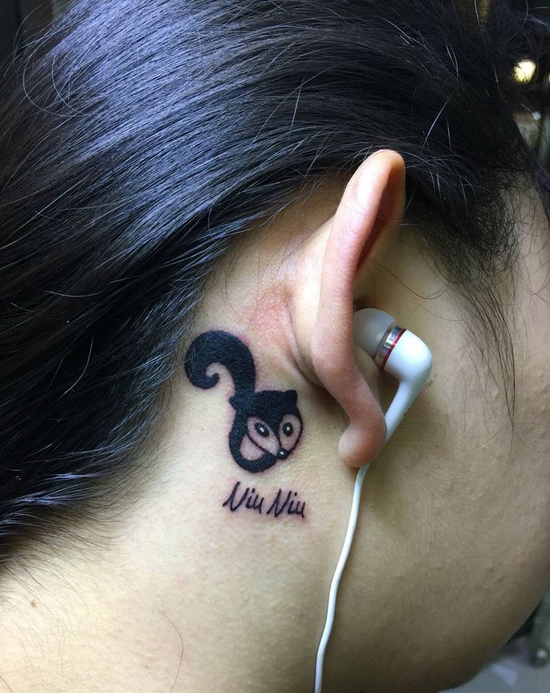 小狐狸纹身图片