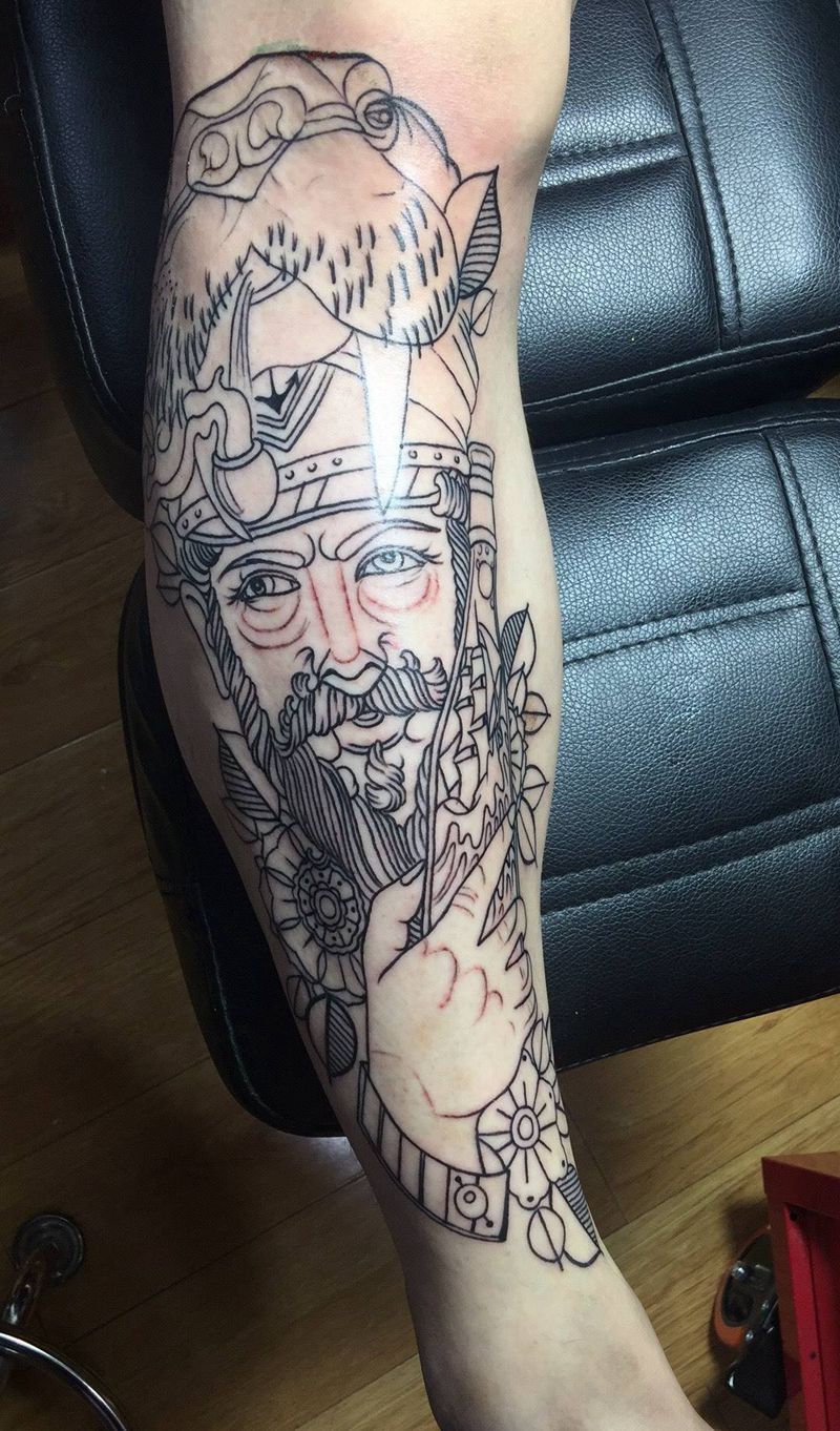 欧美风纹身图片