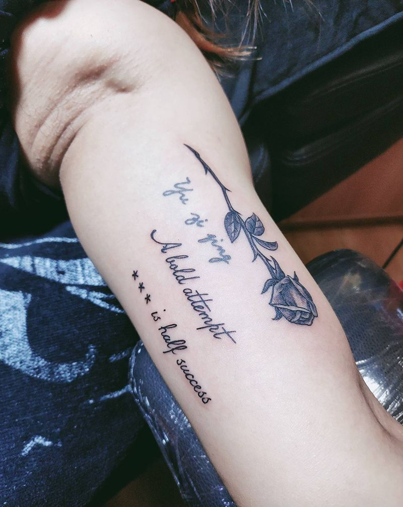 花纹身图片_手臂纹身图案