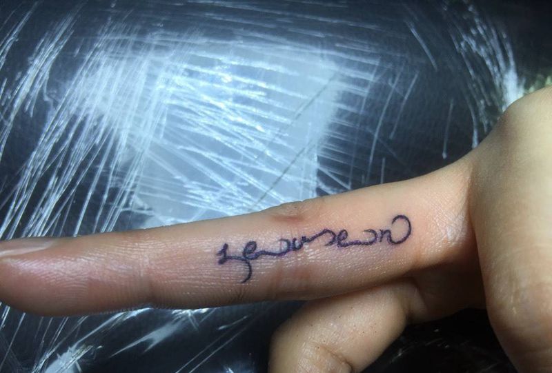 字母图腾纹身图片