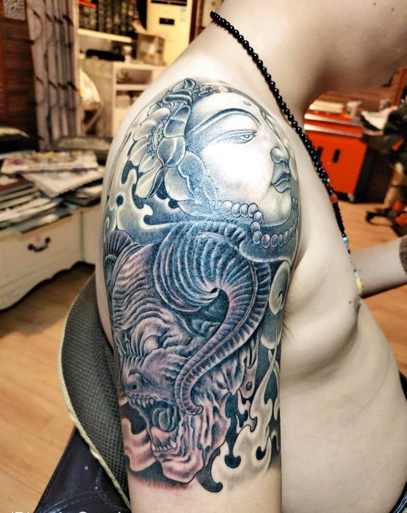 遮盖失败纹身纹身图片_手臂纹身图案