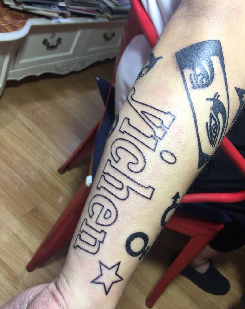 英文纹身图片