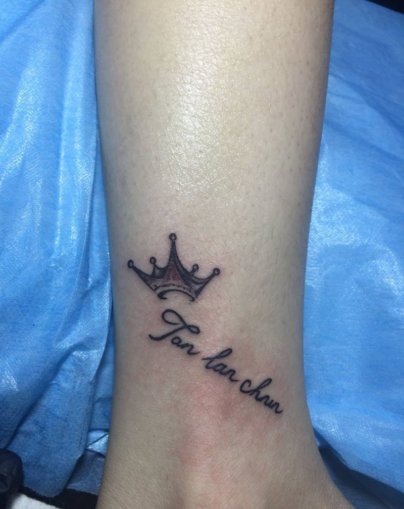 皇冠纹身图片