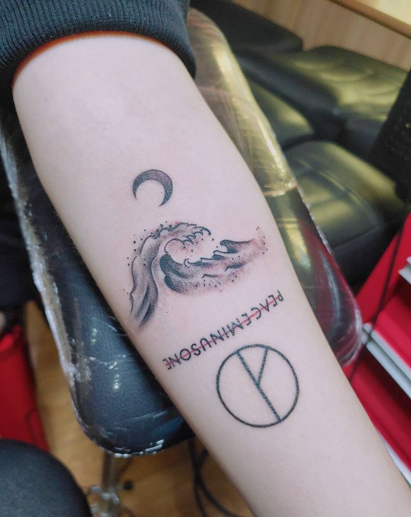 情侣纹身图片_手臂纹身图案