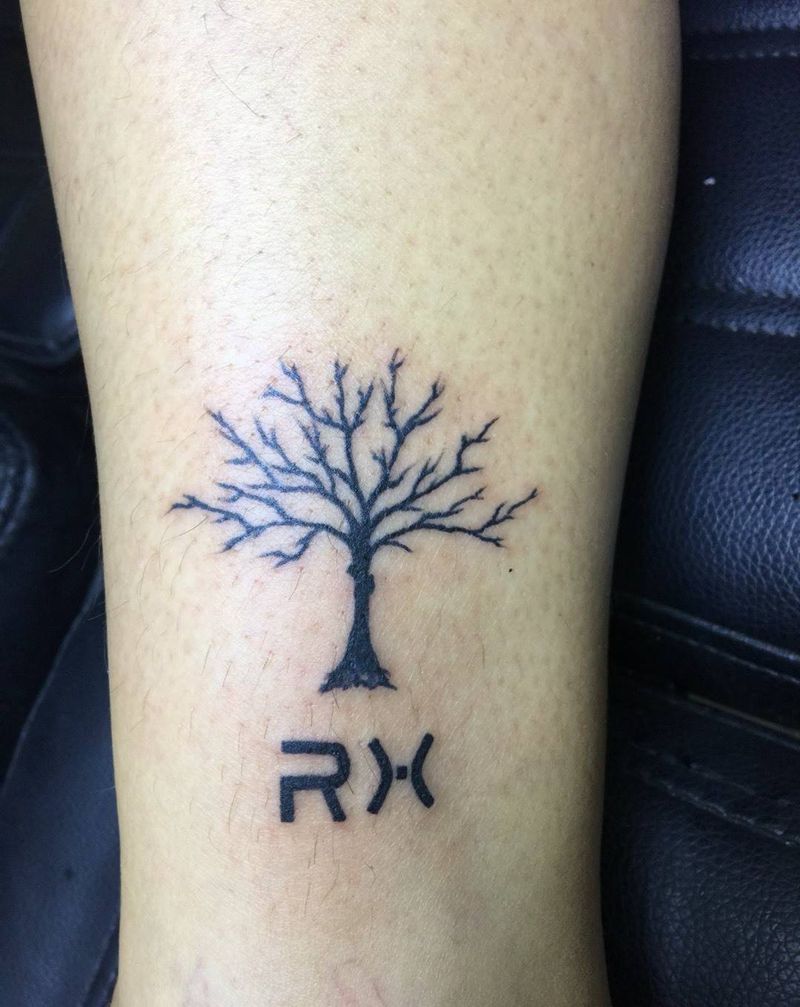 树纹身图片