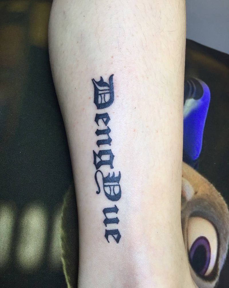 哥特风格纹身图片