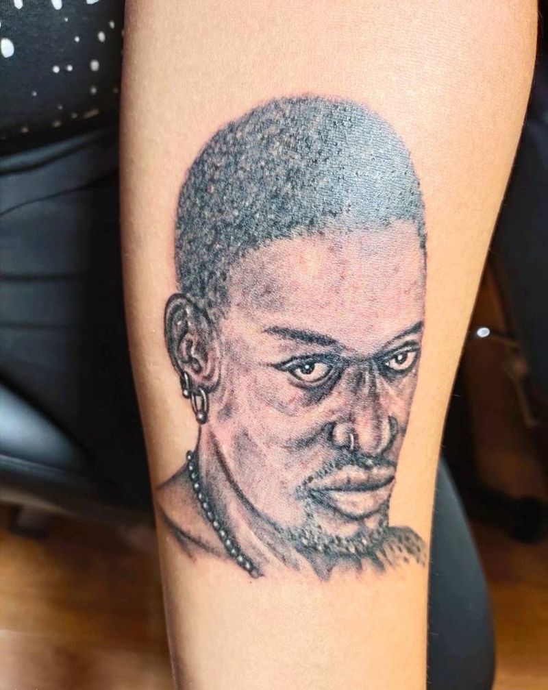 肖像纹身图片_手臂纹身图案