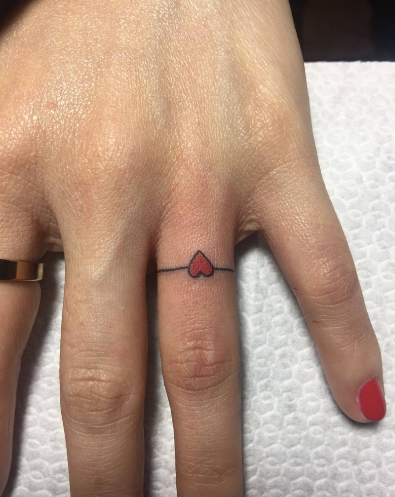 情人节快乐纹身图片