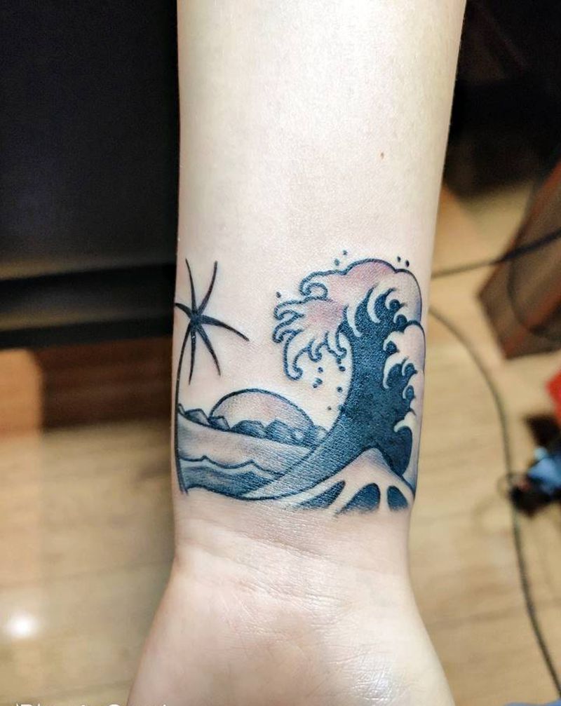 遮盖纹身图片_手部纹身图案