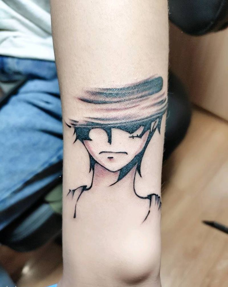 海贼王纹身图片_手臂纹身图案