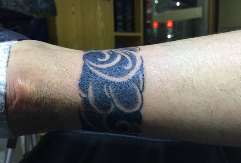 手环纹身图片