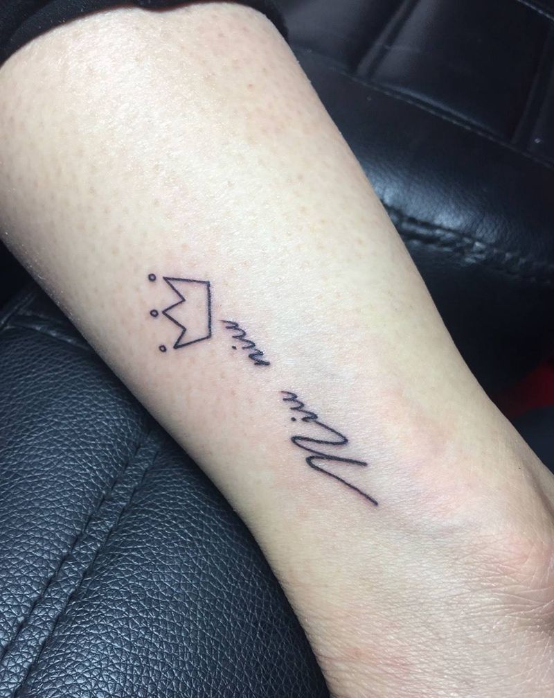 字母纹身图片