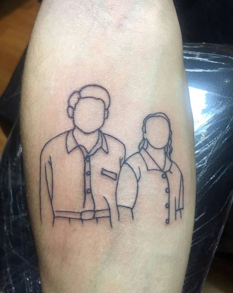 简笔画纹身图片