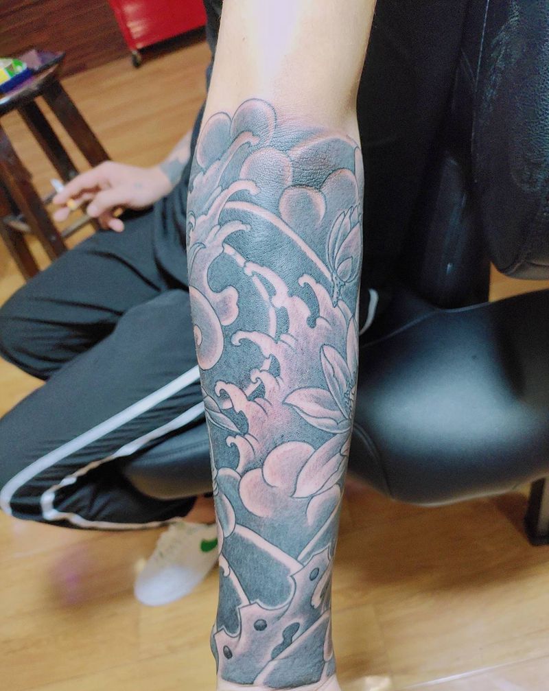 包小臂纹身图片_手臂纹身图案