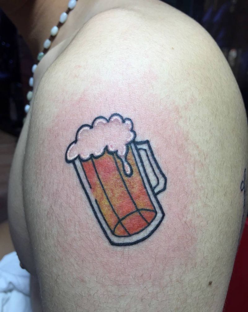 干一杯纹身图片