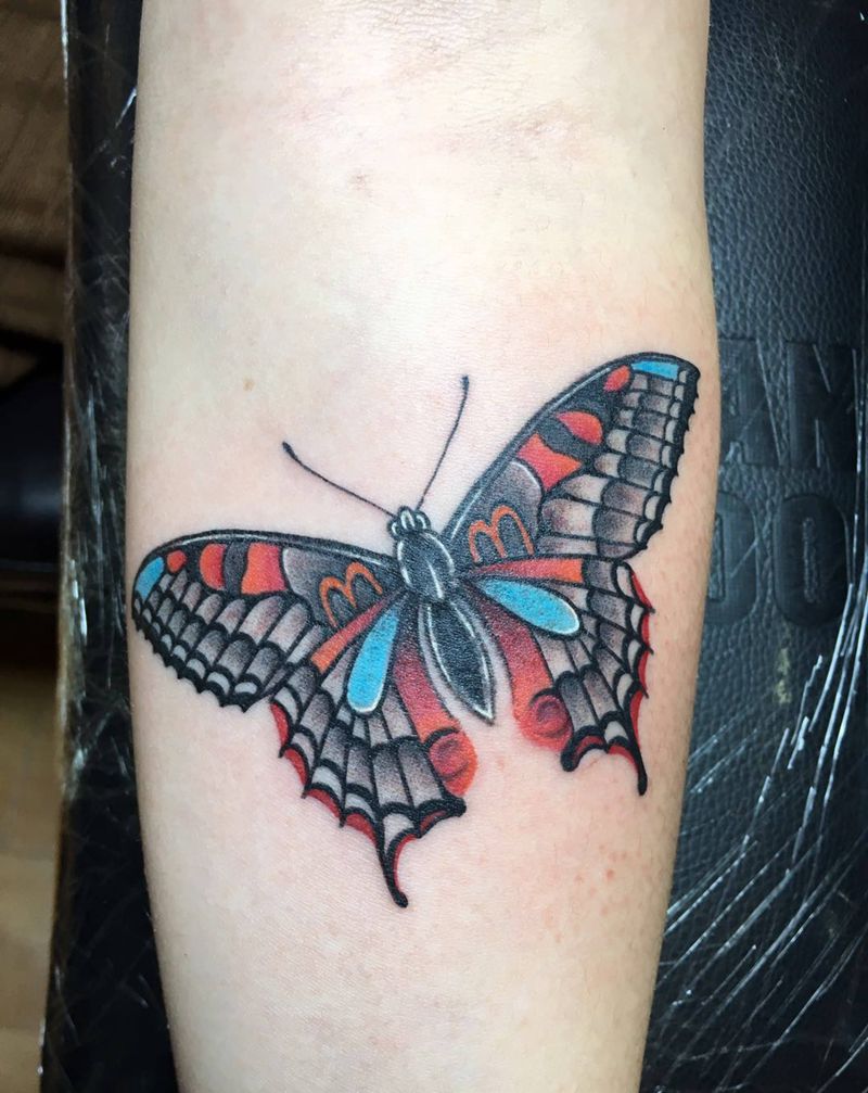 蝴蝶纹身图片