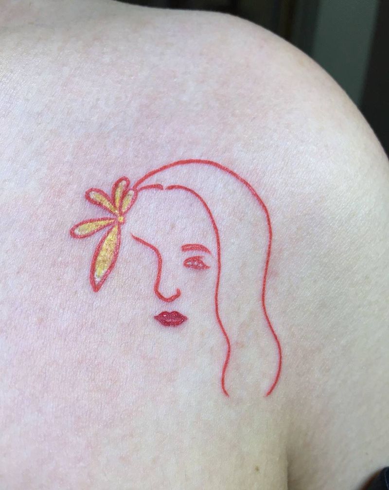 小清新纹身图片