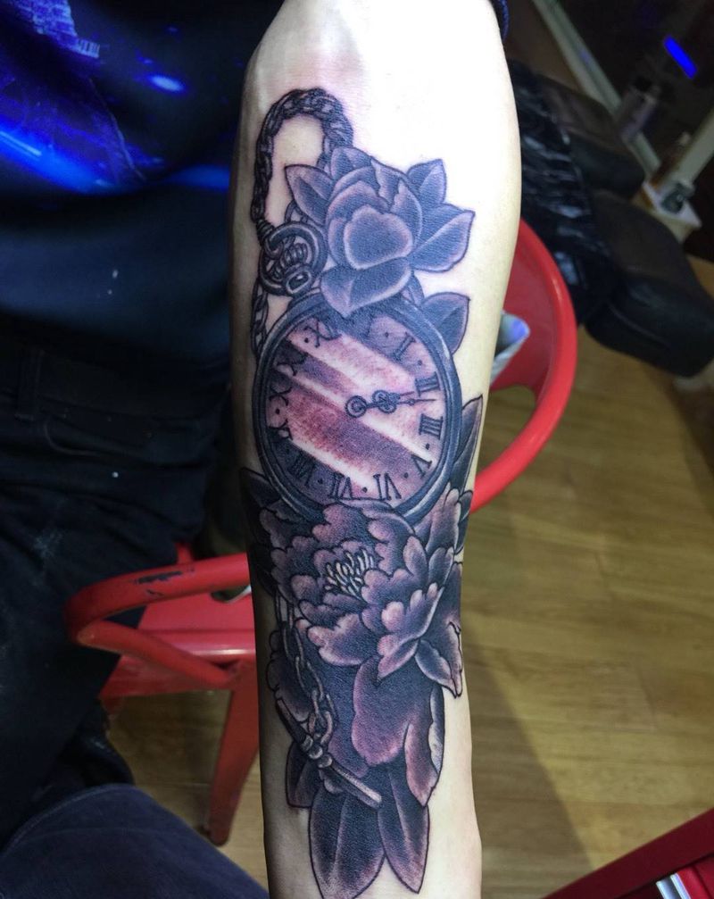 用麻药有点红，好了效果更好纹身图片