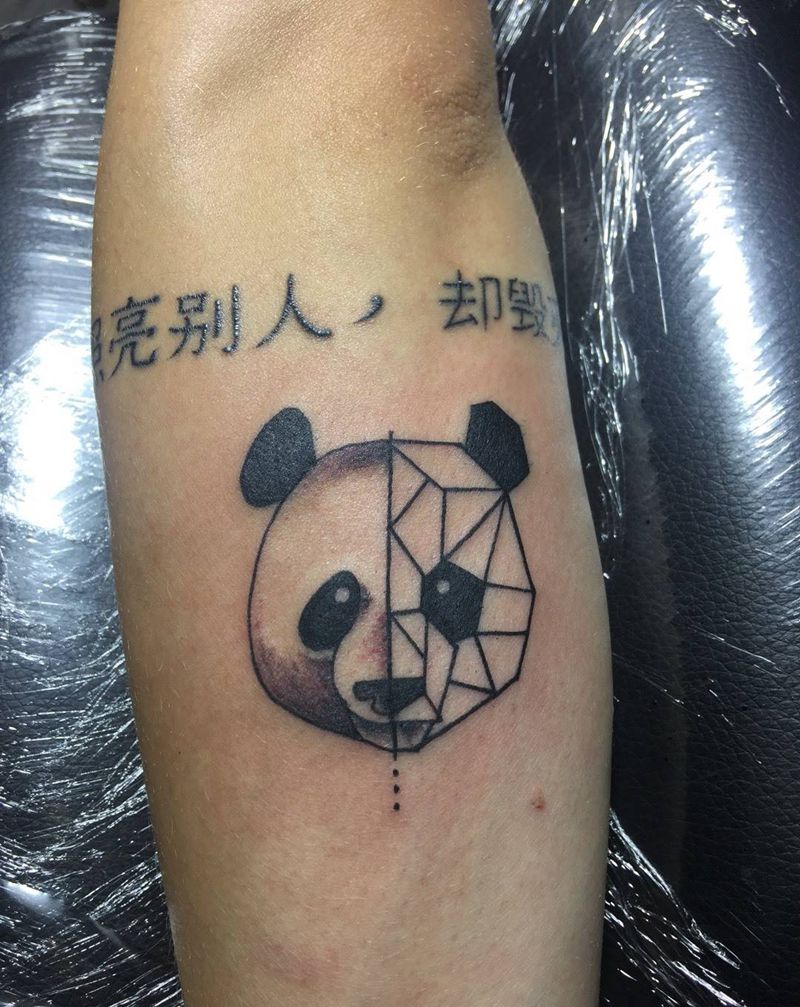 熊猫纹身图片