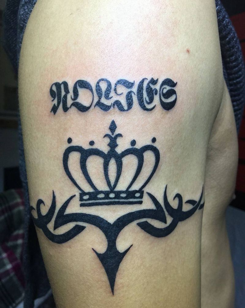 皇冠纹身图片