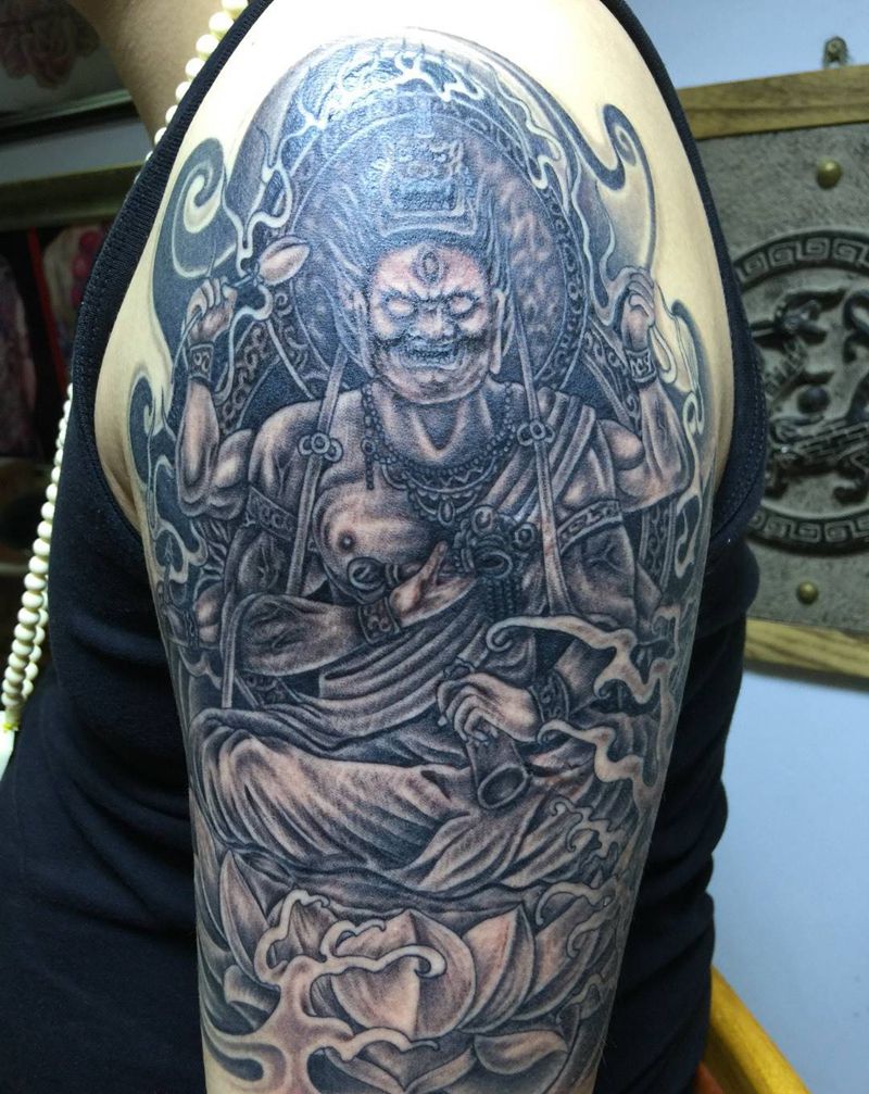 地藏王纹身图片