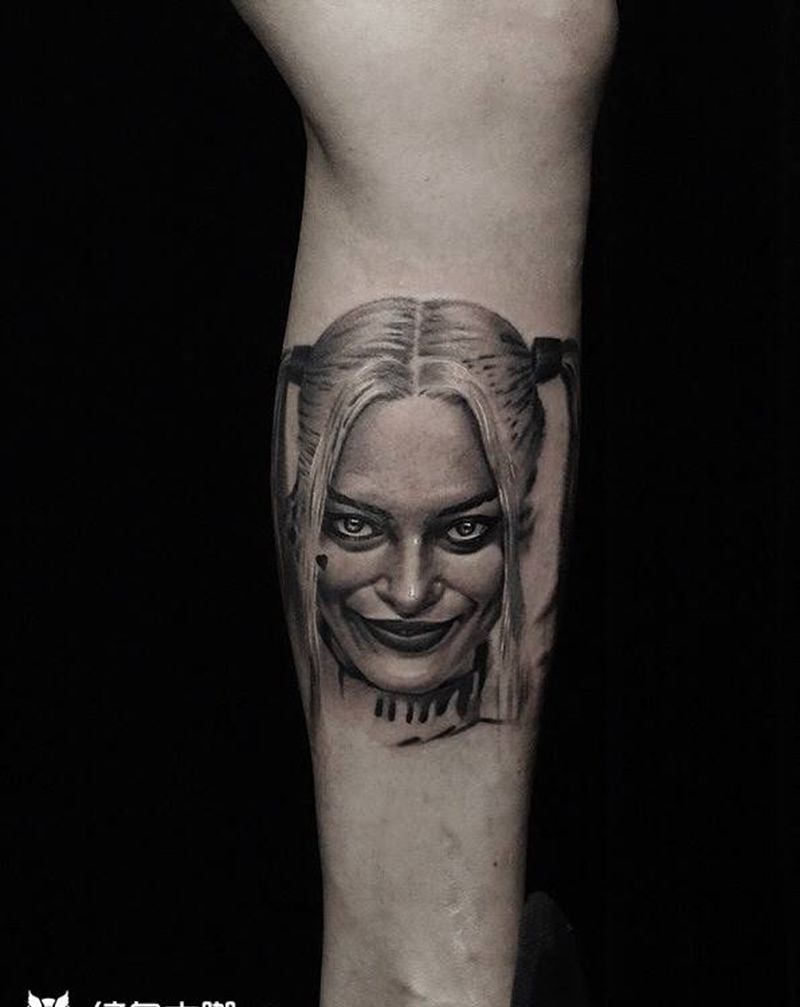 美女纹身图片_手臂纹身图案