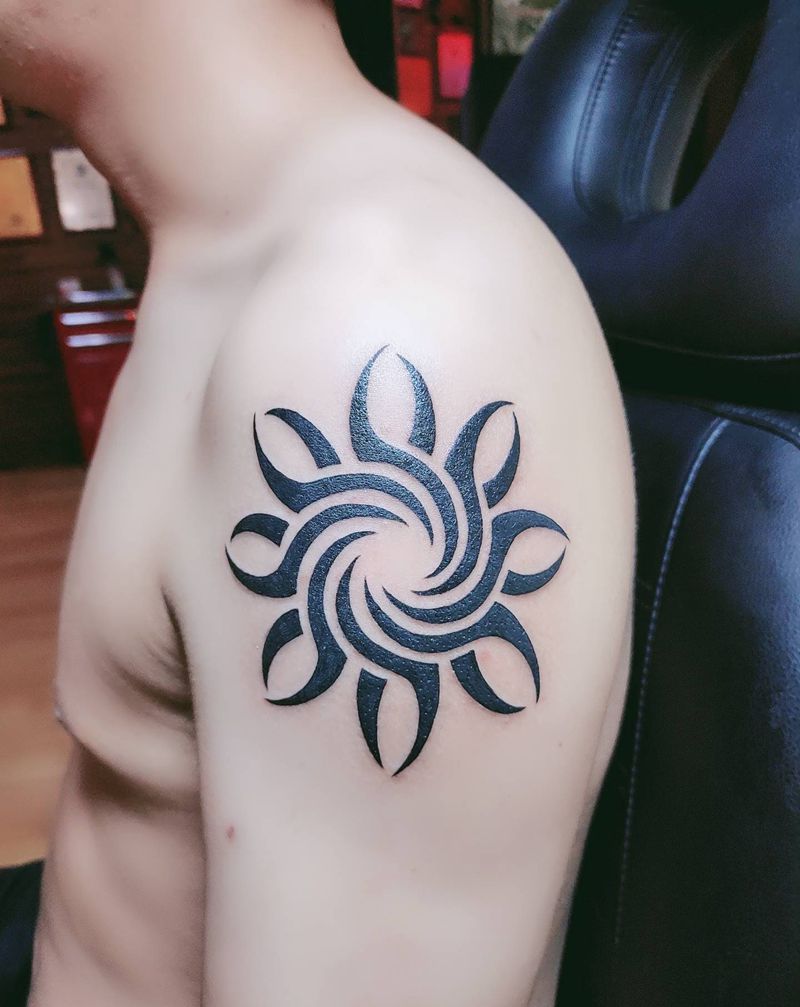 图腾纹身图片_手臂纹身图案