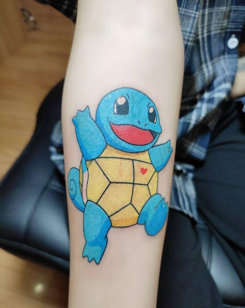 可爱纹身图片_手臂纹身图案