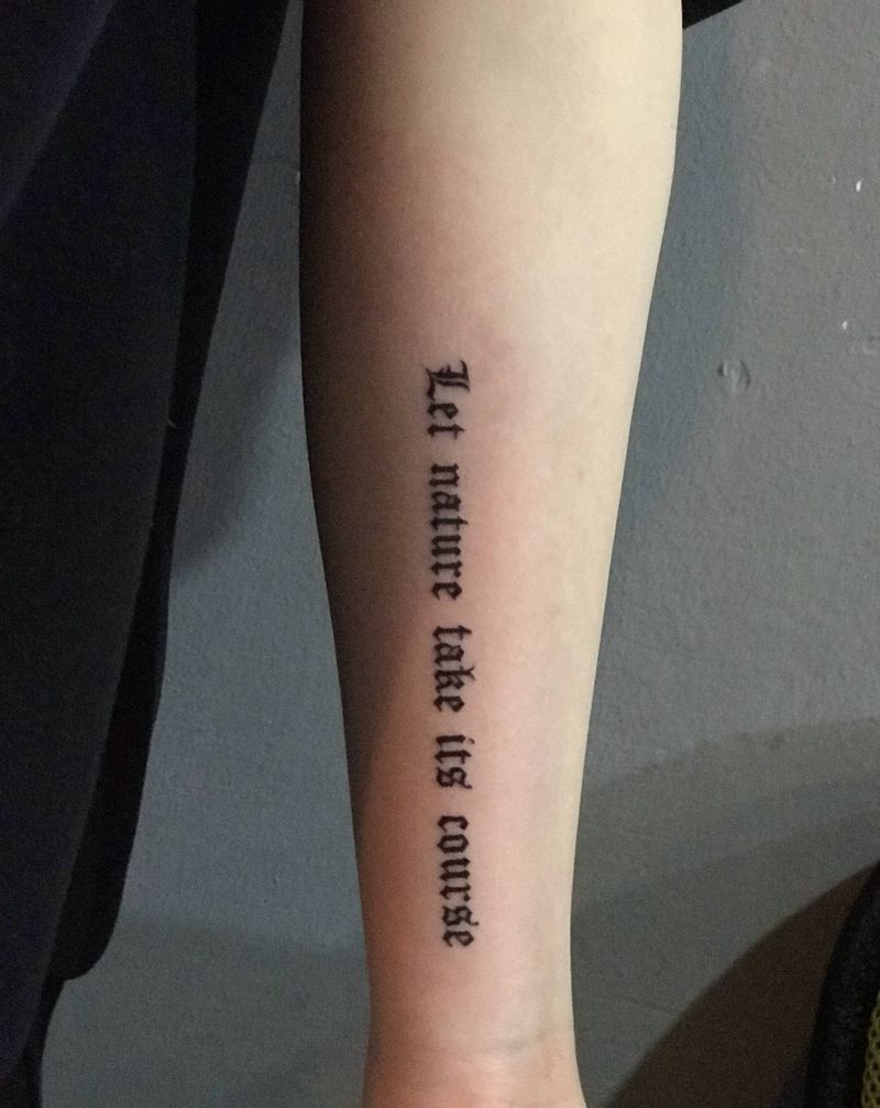 字母纹身图片_字母纹身图案