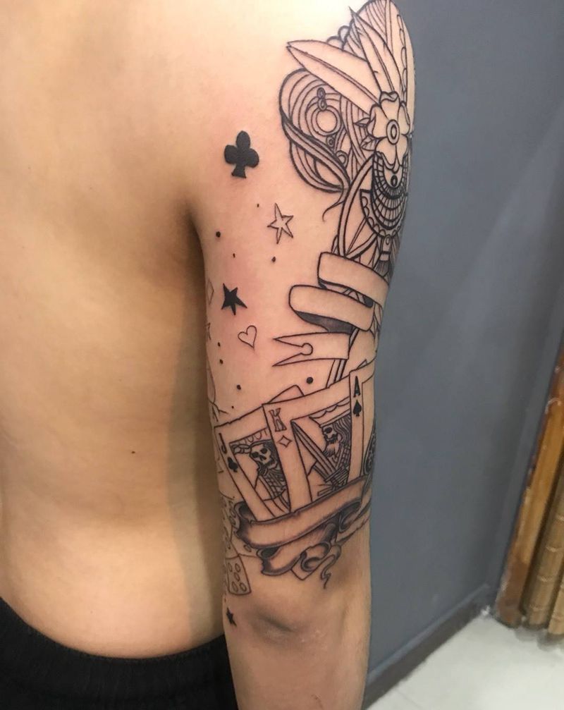 school tattoo纹身图片