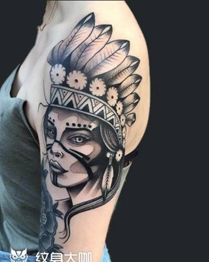 印第安纹身图片