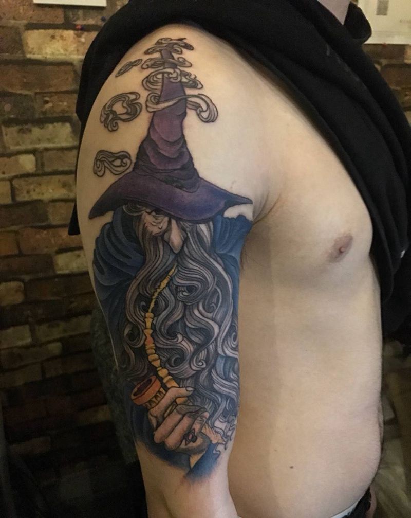 巫师纹身图片