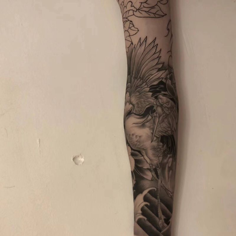 纹身师，小梦寒纹身图片