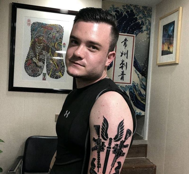 图腾纹身图片_手臂纹身图案